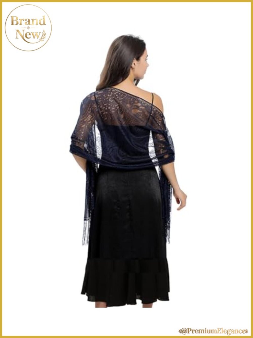 Lace Shawl Wrap for Evening Dresses Pashmina Wedding Formal Scarf Women